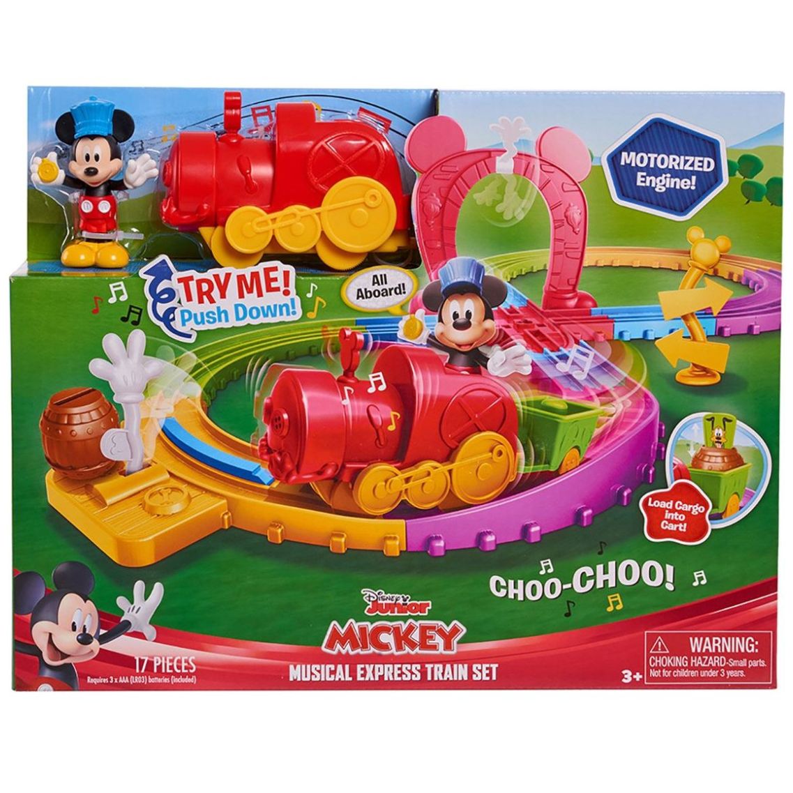 Mickey Musical Express Train Set