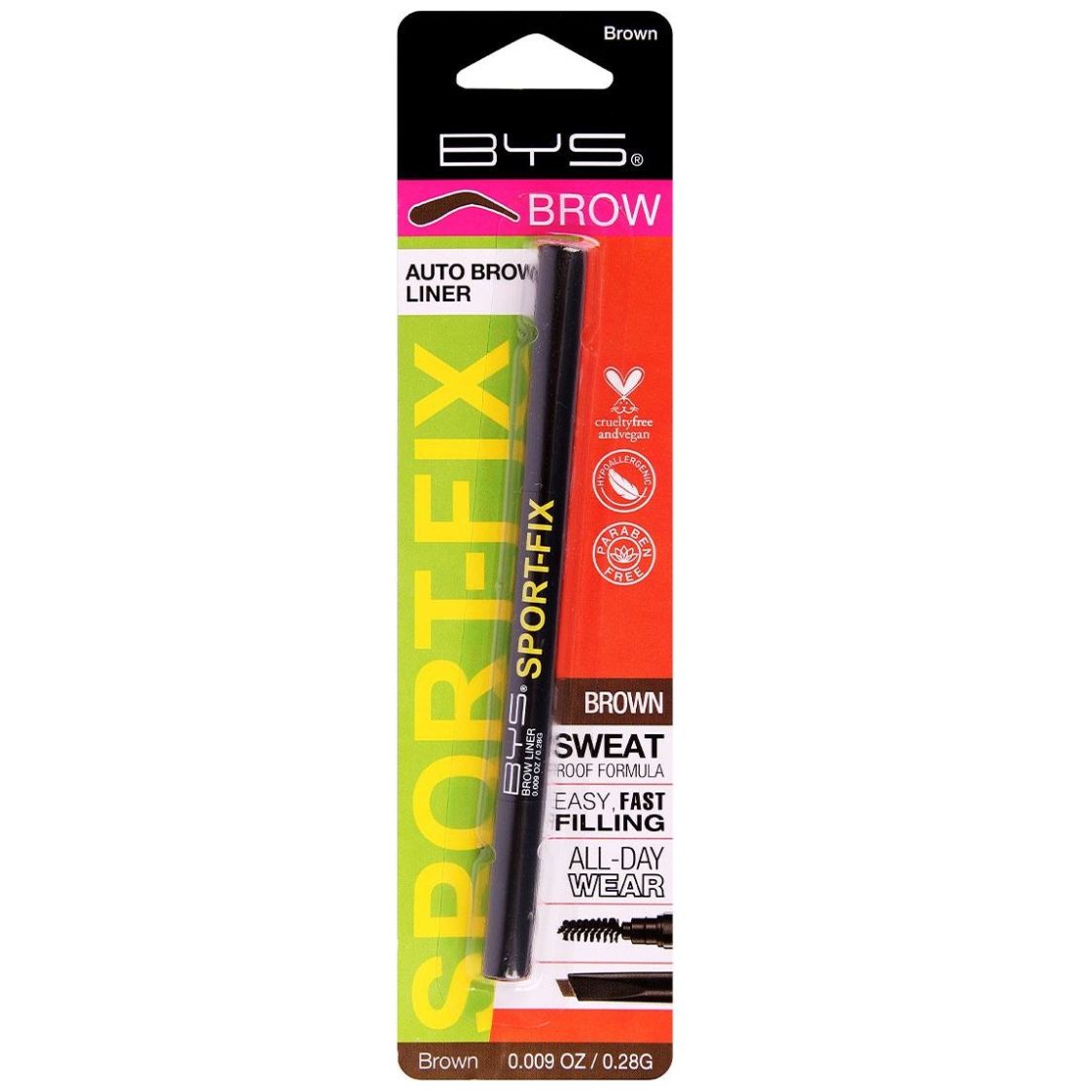 Sport-Fix Auto Brow Liner Brown