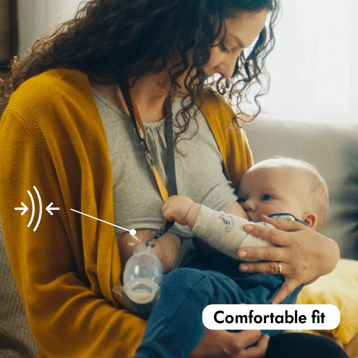 Recolector para Leche Materna de Silicona Medela