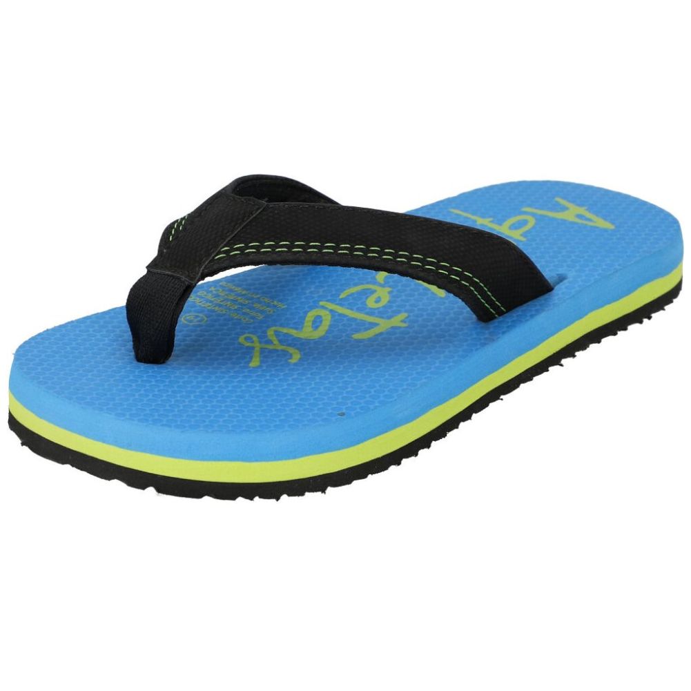 Sandalia Flip Flop para Niño 20-23 Azul Aqualetas
