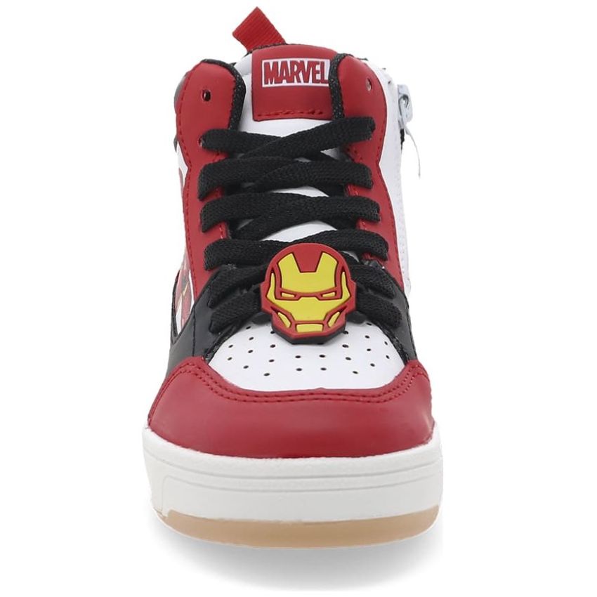 Tenis Bota para Niño Velcro Ironman 15.5-20 Blanco Disney