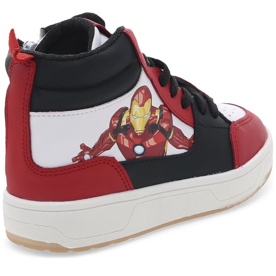 Tenis Bota para Niño Velcro Ironman 15.5-20 Blanco Disney