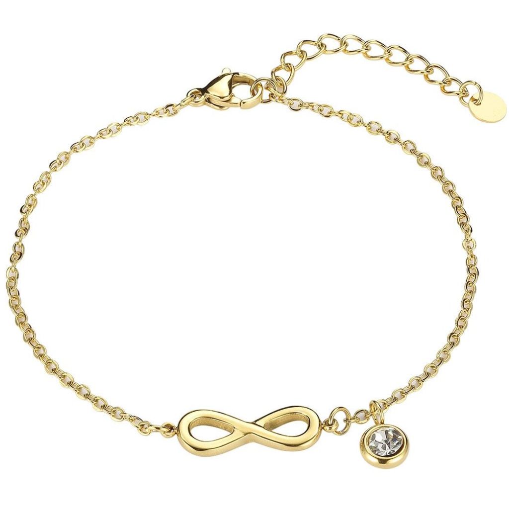 Pulsera de Acero Inoxidable Enso para Mujer Ejb2217G Dorado