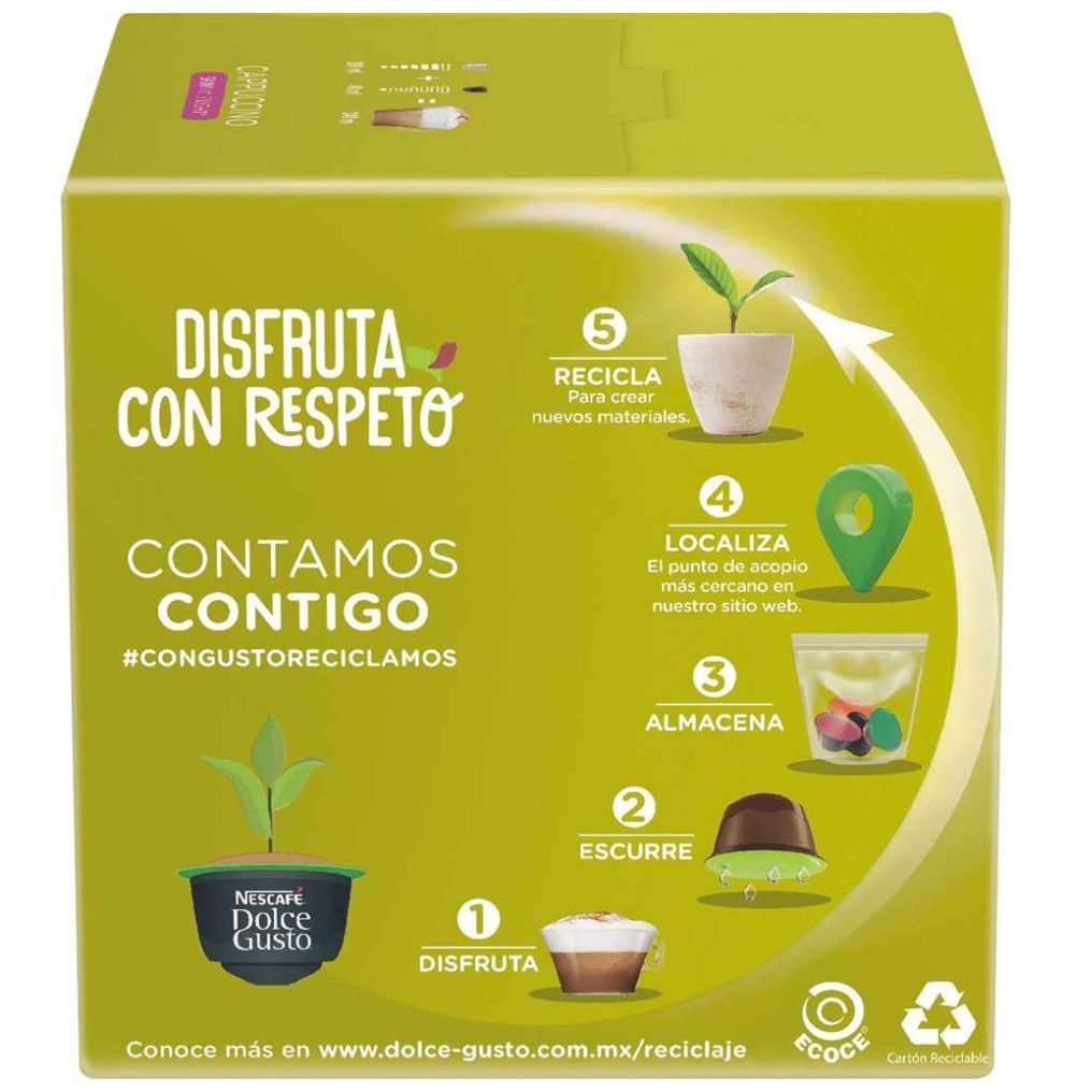 Cápsulas Cappuccino Skinny Nescafé Dolce Gusto