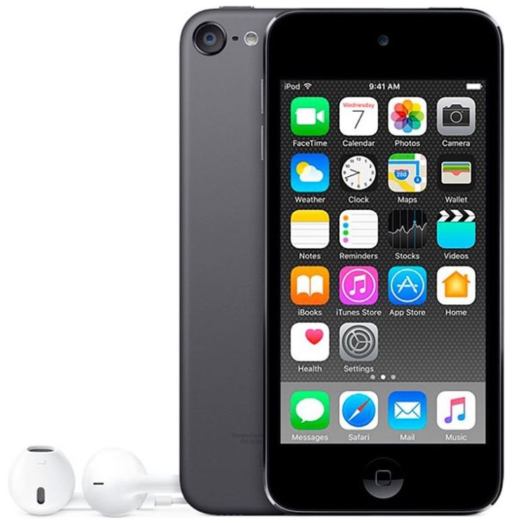 Ipod Touch (6Th) 32Gb Space Gray (Lae Mkj02Lz/a)