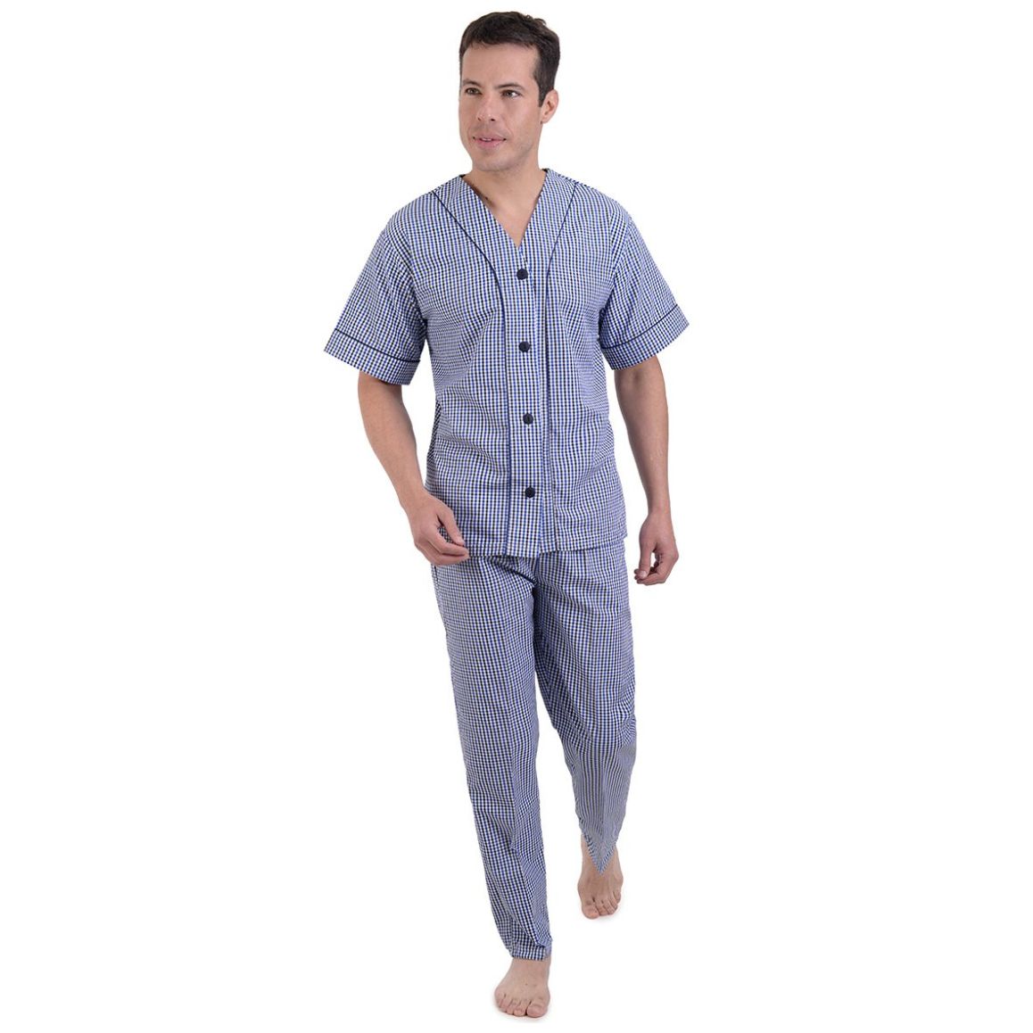 Pijama hombre manga discount corta pantalon largo