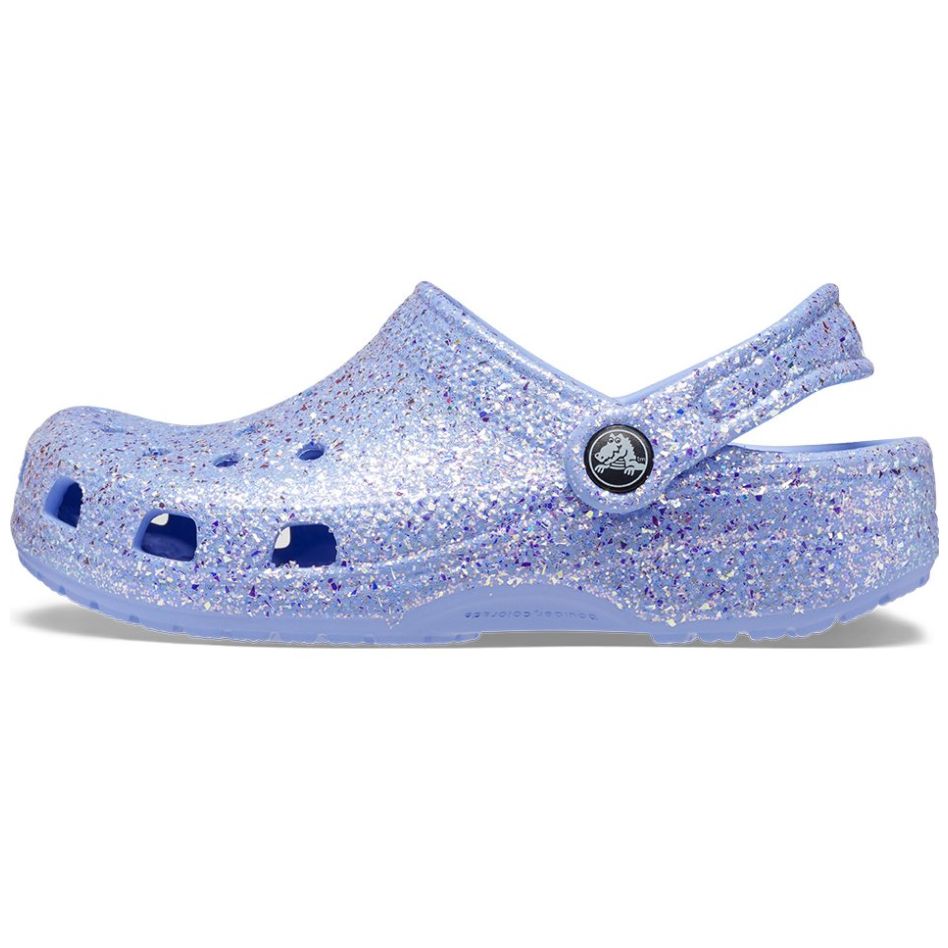 Sueco para Niña Classic Glitter 18-23 Morado Crocs