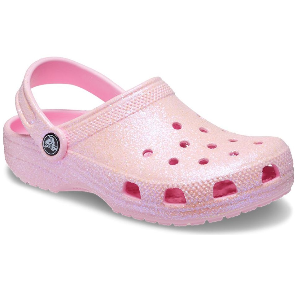 Sueco para Niña Classic Glitter 18-23 Rosa Crocs
