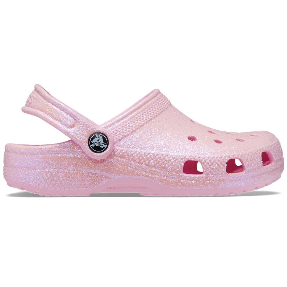 Sueco para Niña Classic Glitter 18-23 Rosa Crocs