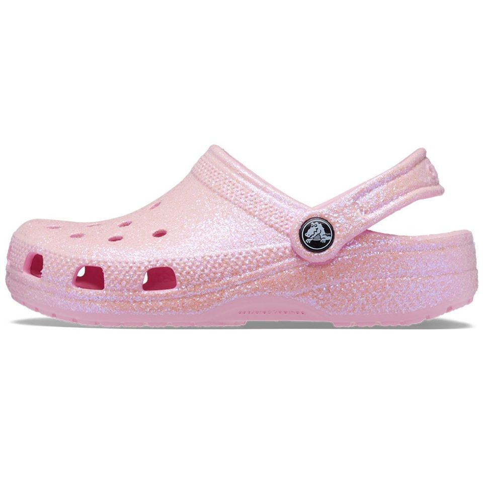 Sueco para Niña Classic Glitter 18-23 Rosa Crocs