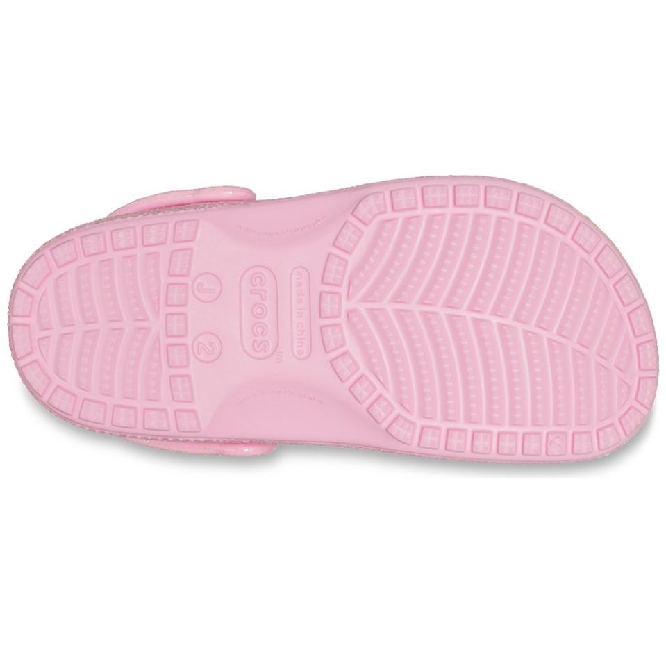 Sueco para Niña Classic Glitter 18-23 Rosa Crocs