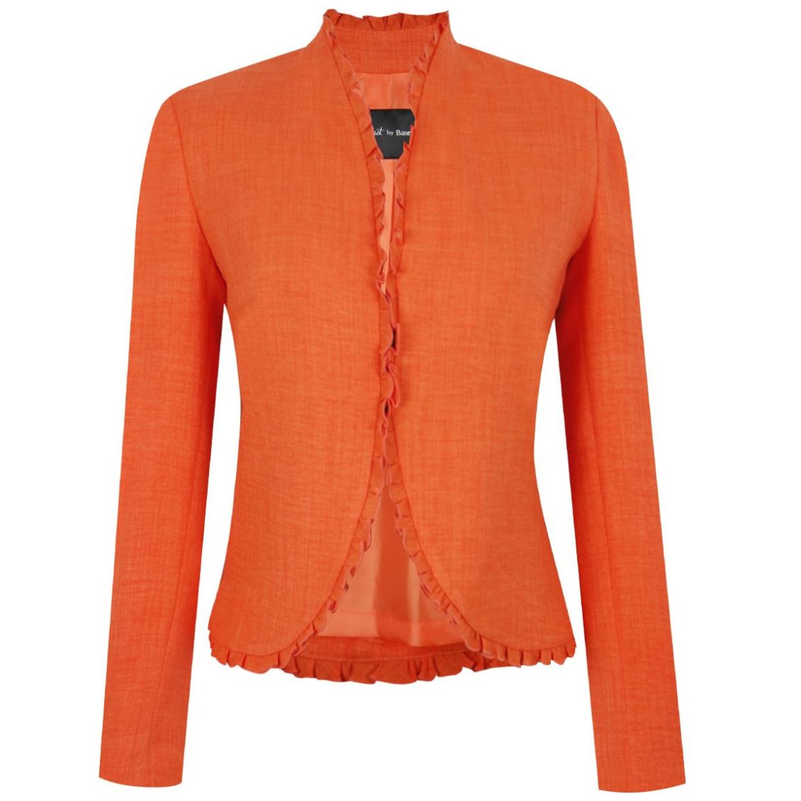 Saco Just By Basel Cuello Abierto Diseño con Escarola Liso
