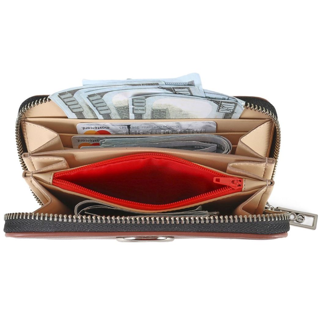 Billetera Cierre Sencillo Cloe 7Bini22089Cop