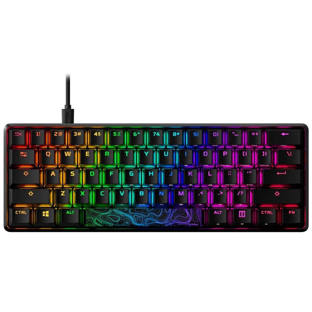 Teclado Hyperx Alloy Origins 60 Us Aqua