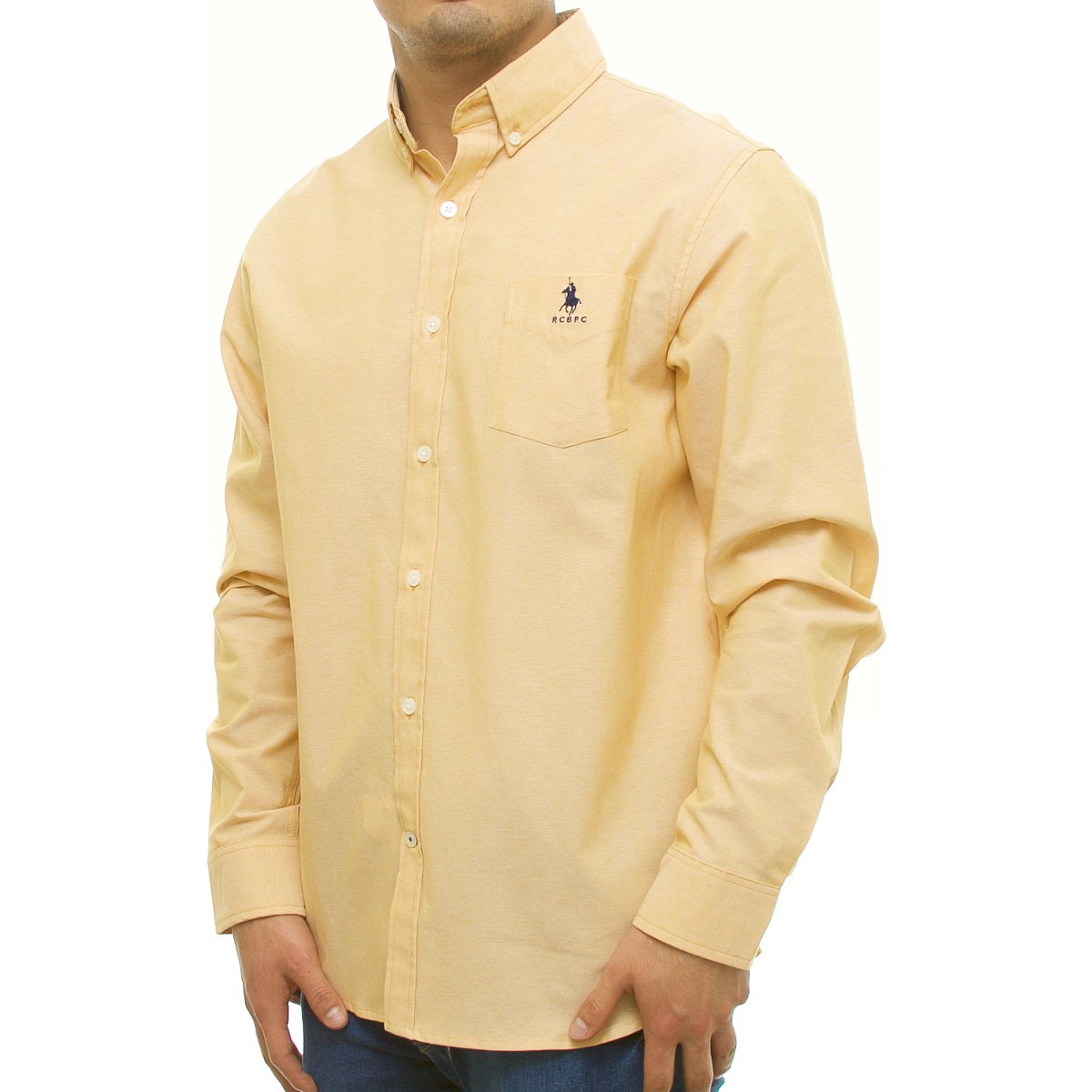 Camisa Casual Manga Larga para Hombre Polo Club