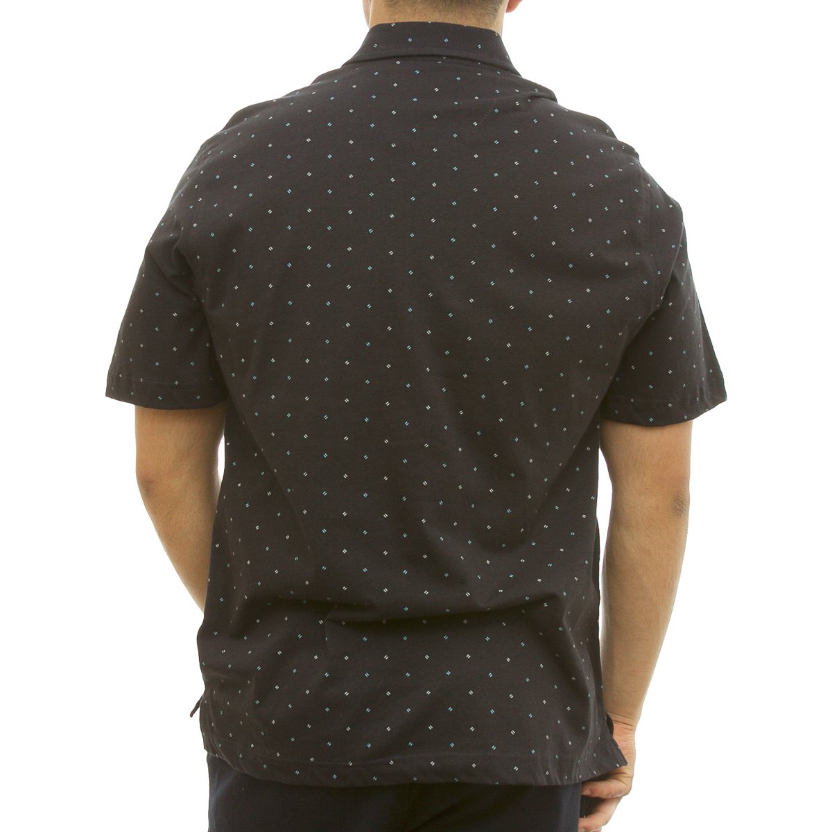 Playera Polo Estampada Manga Corta para Hombre Yale
