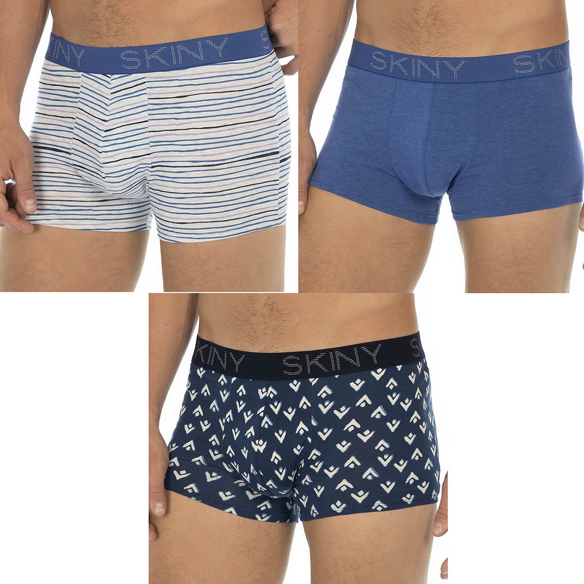 Bóxer para Hombre 3 Pack Skiny