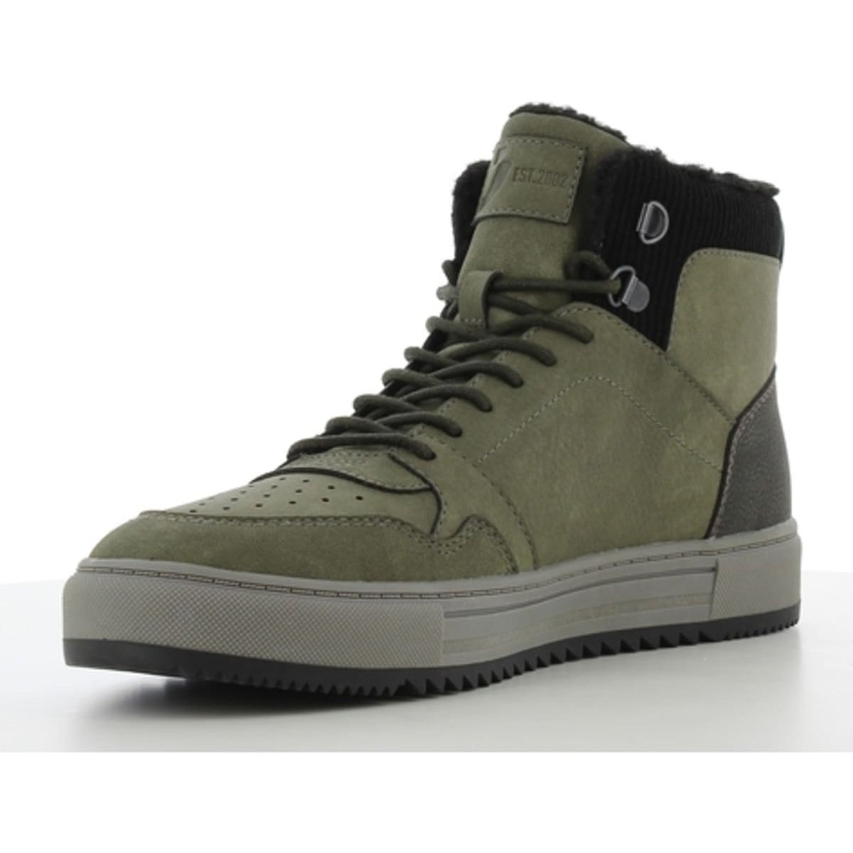 Tenis Bota para Hombre Verde Sprox