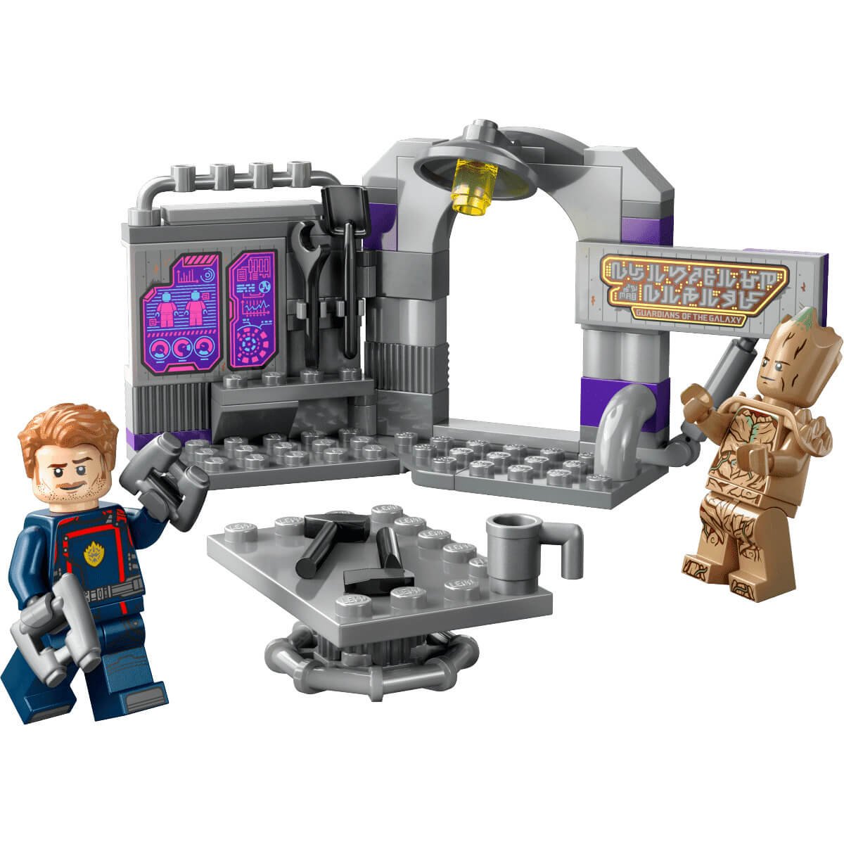 Base de los Guardianes de la Galaxia Lego Super Heroes Marvel