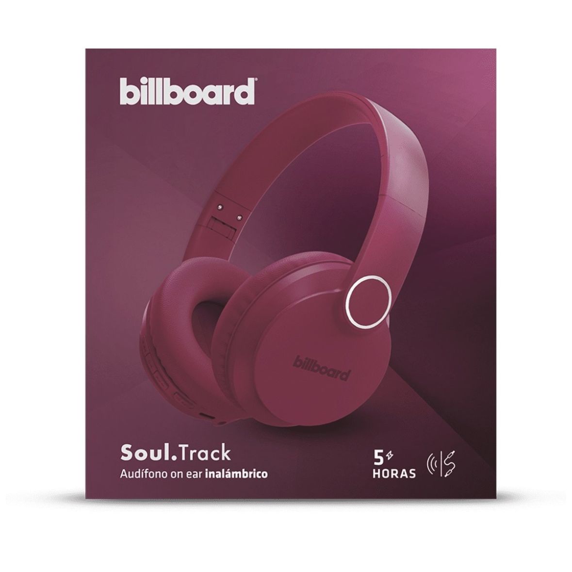 Audífonos Billboard Soul Track On Ear Vino