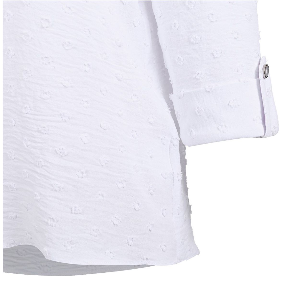 Blusa Cuello Mao en V Manga 3/4 Life Styler para Mujer