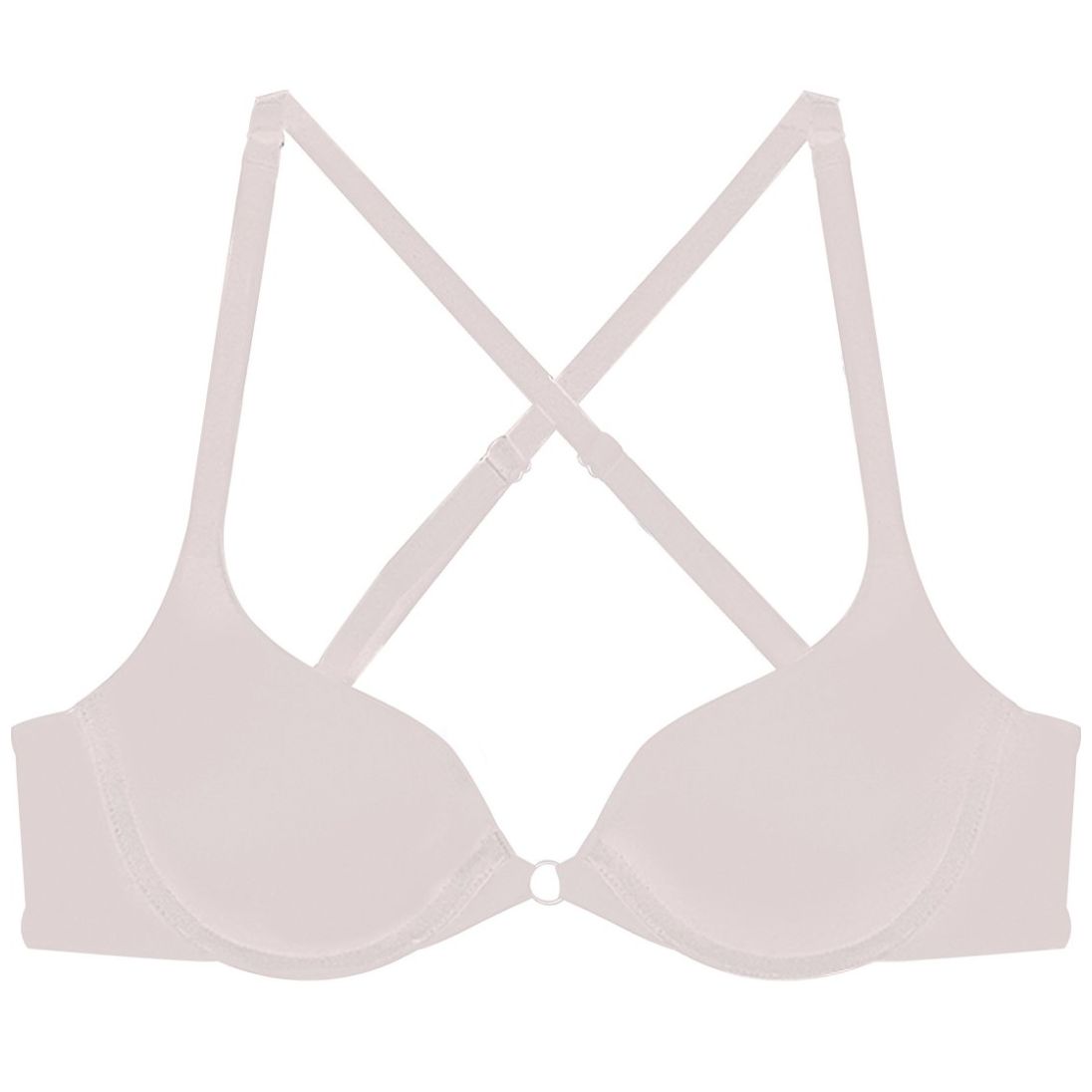 Brasier Push-Up Ring Center Tirantes Múltiples Pinku