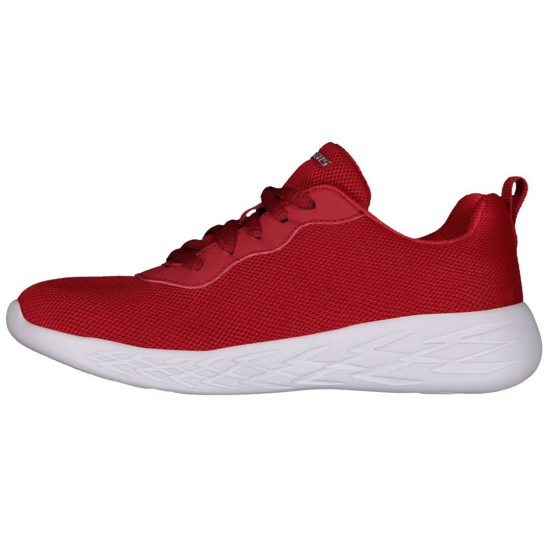 Tenis para Niño con Agujeta Rojo Skechers