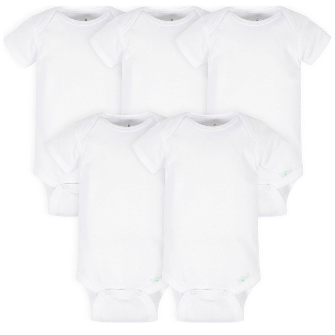 Juego de 5 Pañaleros de Manga Corta Gerber