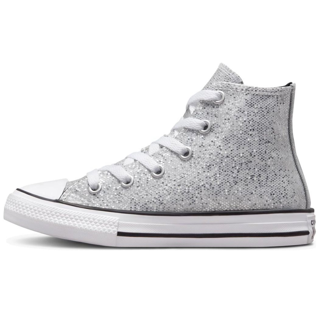 Tenis Bota para Niña 17-23 Plata Converse