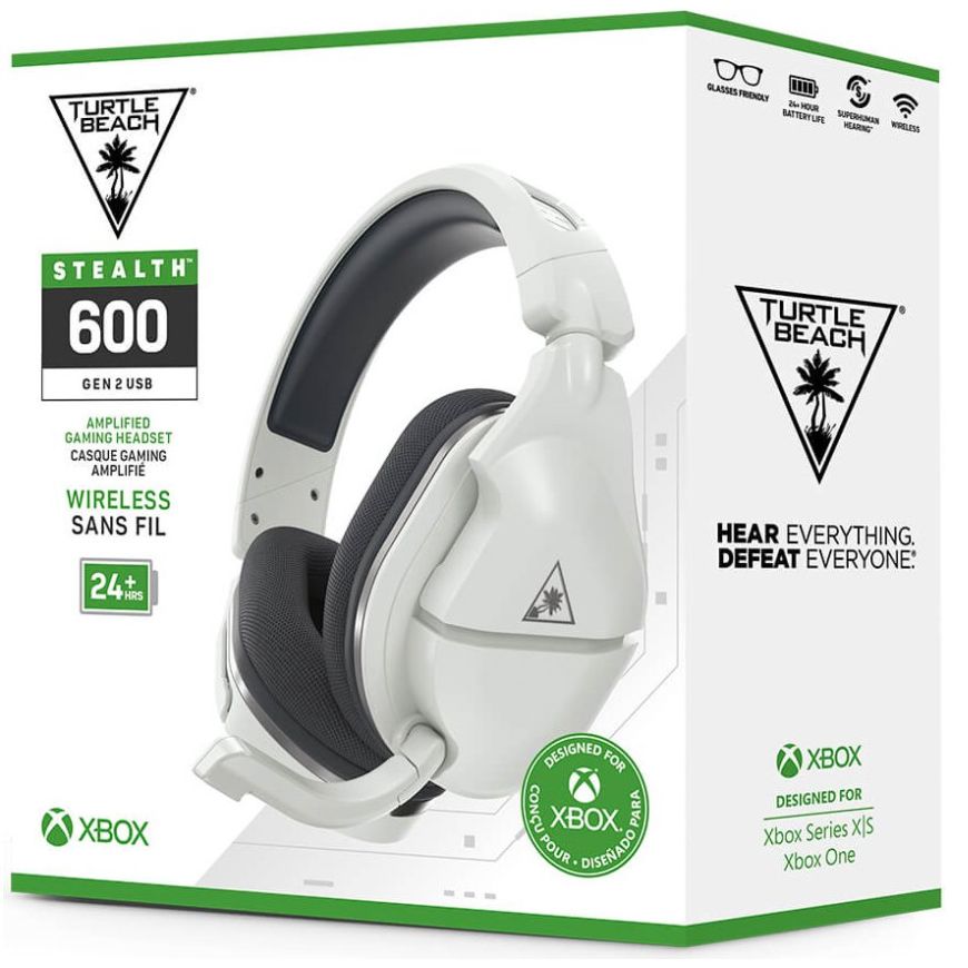 Xbox Serie X Y S  Headset Stealth 600 Gen 2 Usb White Turtle Beach