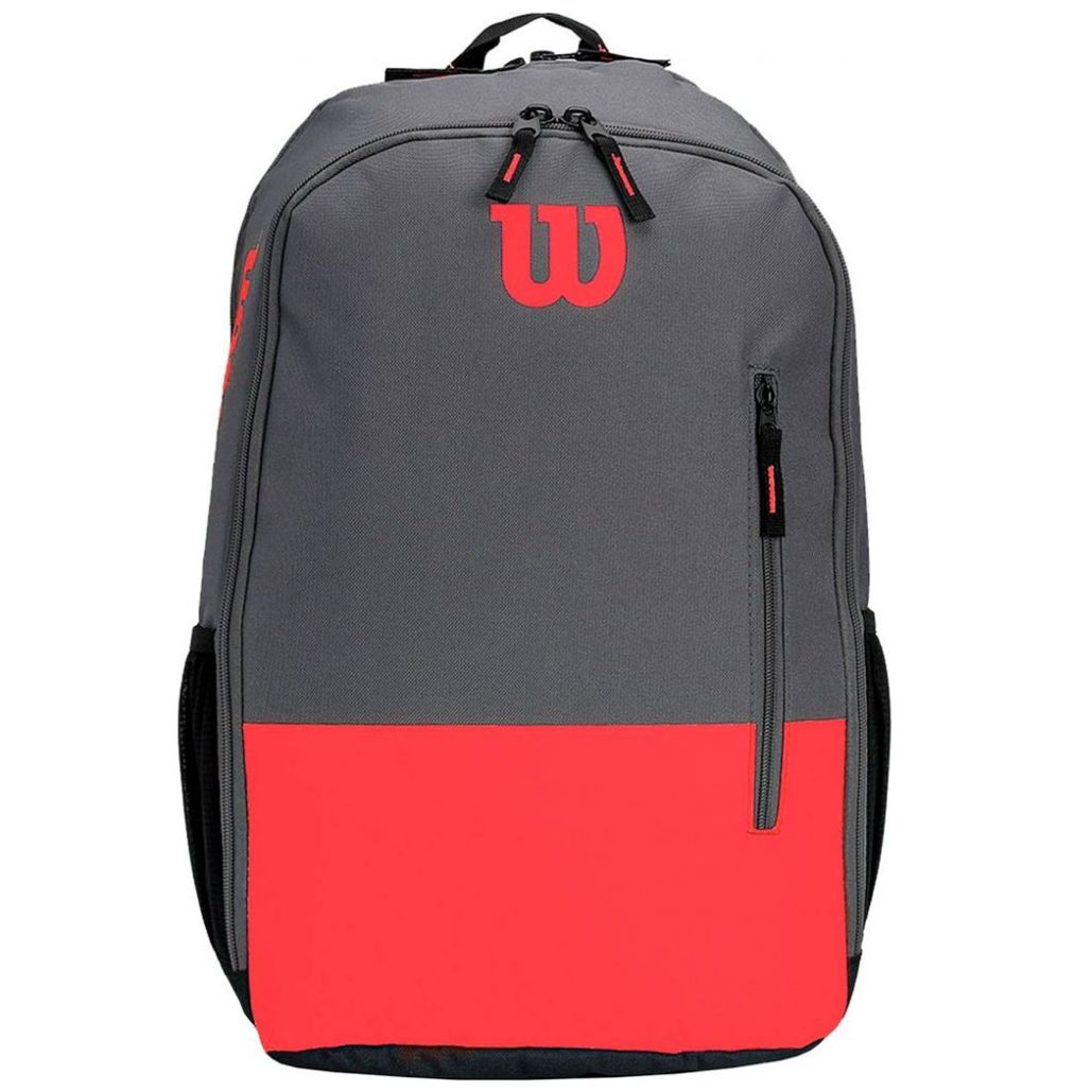 Mochila Roja con Gris Wilson