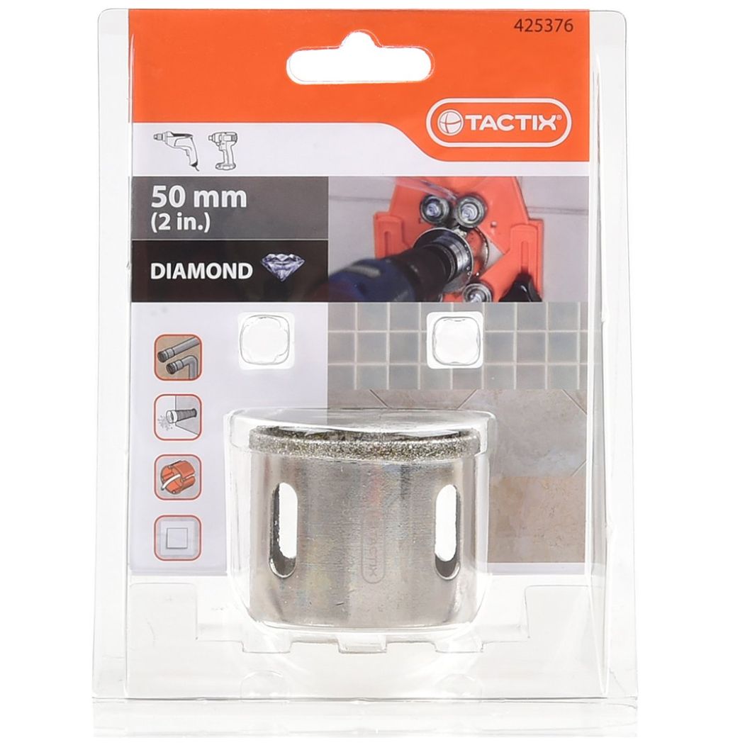 Sierra de Copa de Diamante 50Mm(2In) Tactix