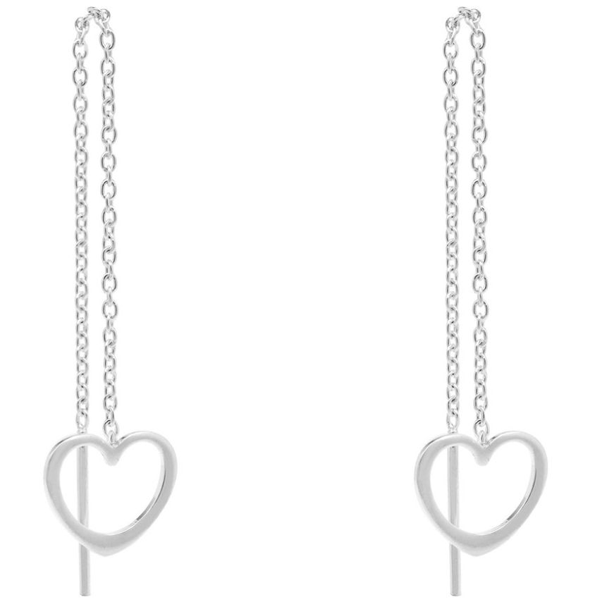 Aretes Tipo Violador Corazón Mosha