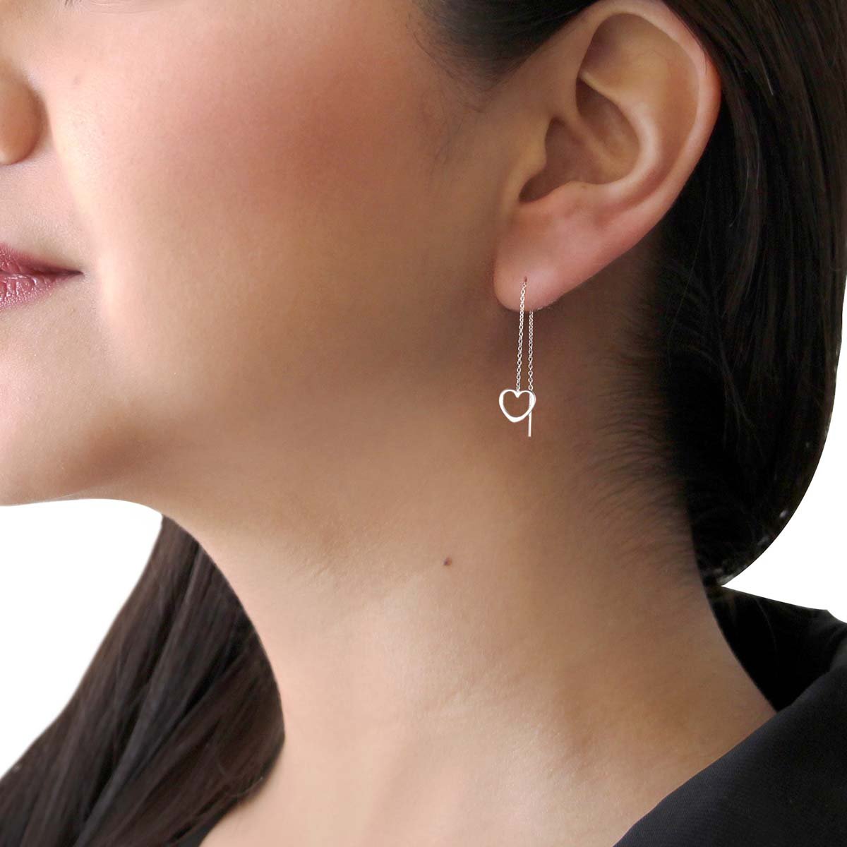 Aretes Tipo Violador Corazón Mosha