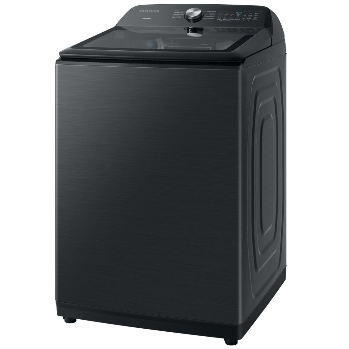 Lavadora Negra Carga Superior 28 Kg Wa28B8375Gv Samsung