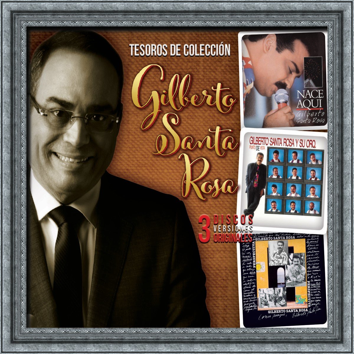 3Cds Gilberto Santa Rosa Tesoros de Colección