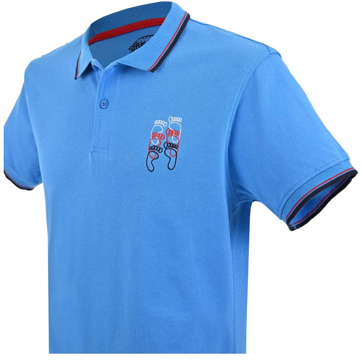 Playera para Hombre Manga Corta Tipo Polo Hang Ten