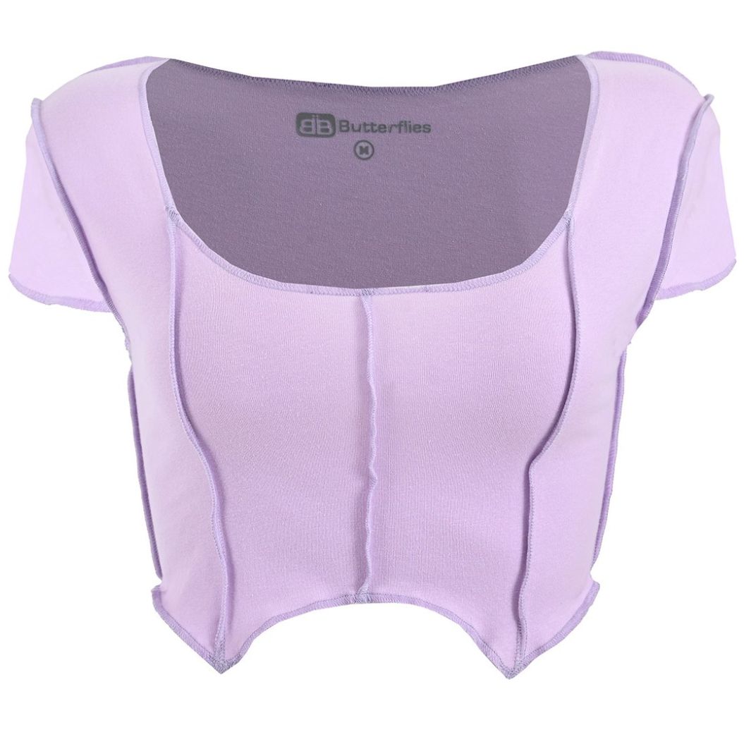 Crop Top Butterflies