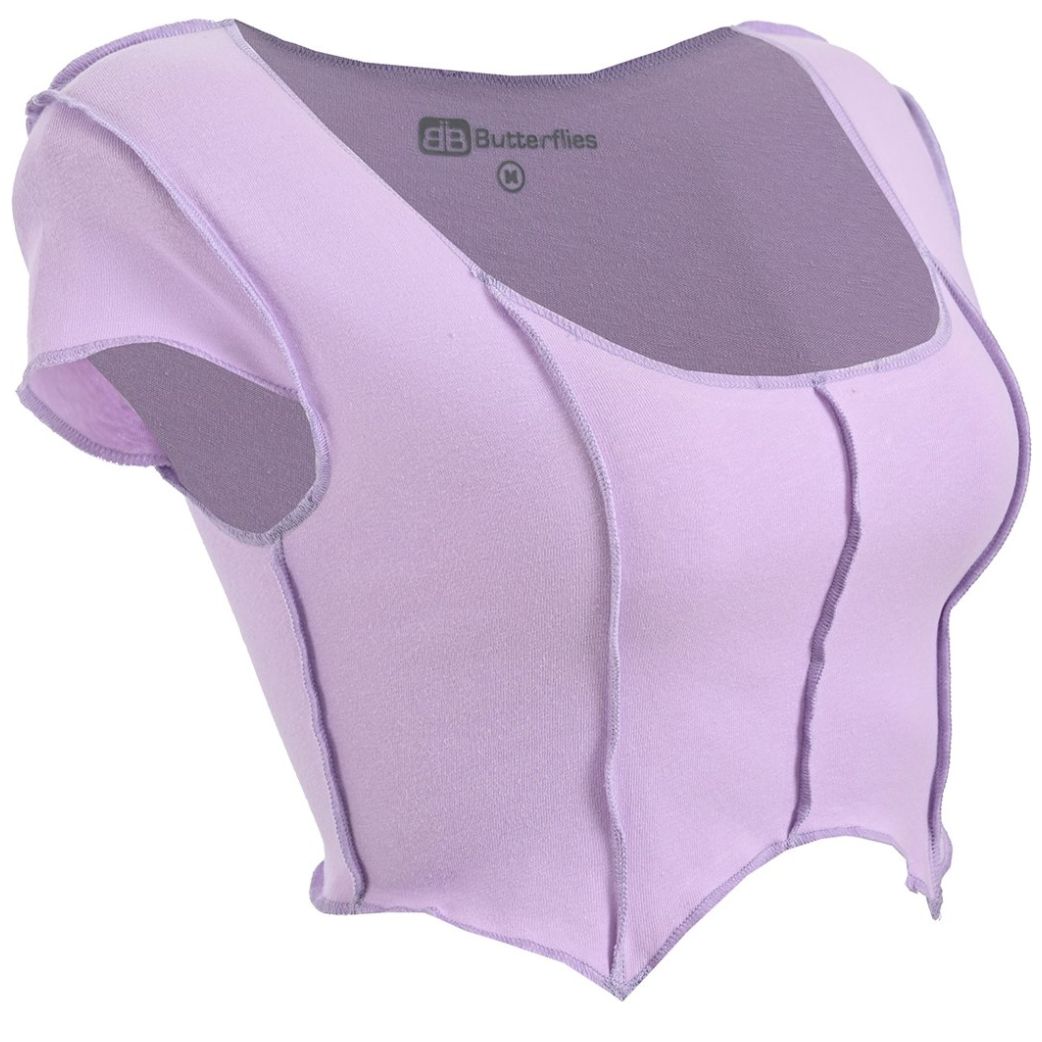 Crop Top Butterflies