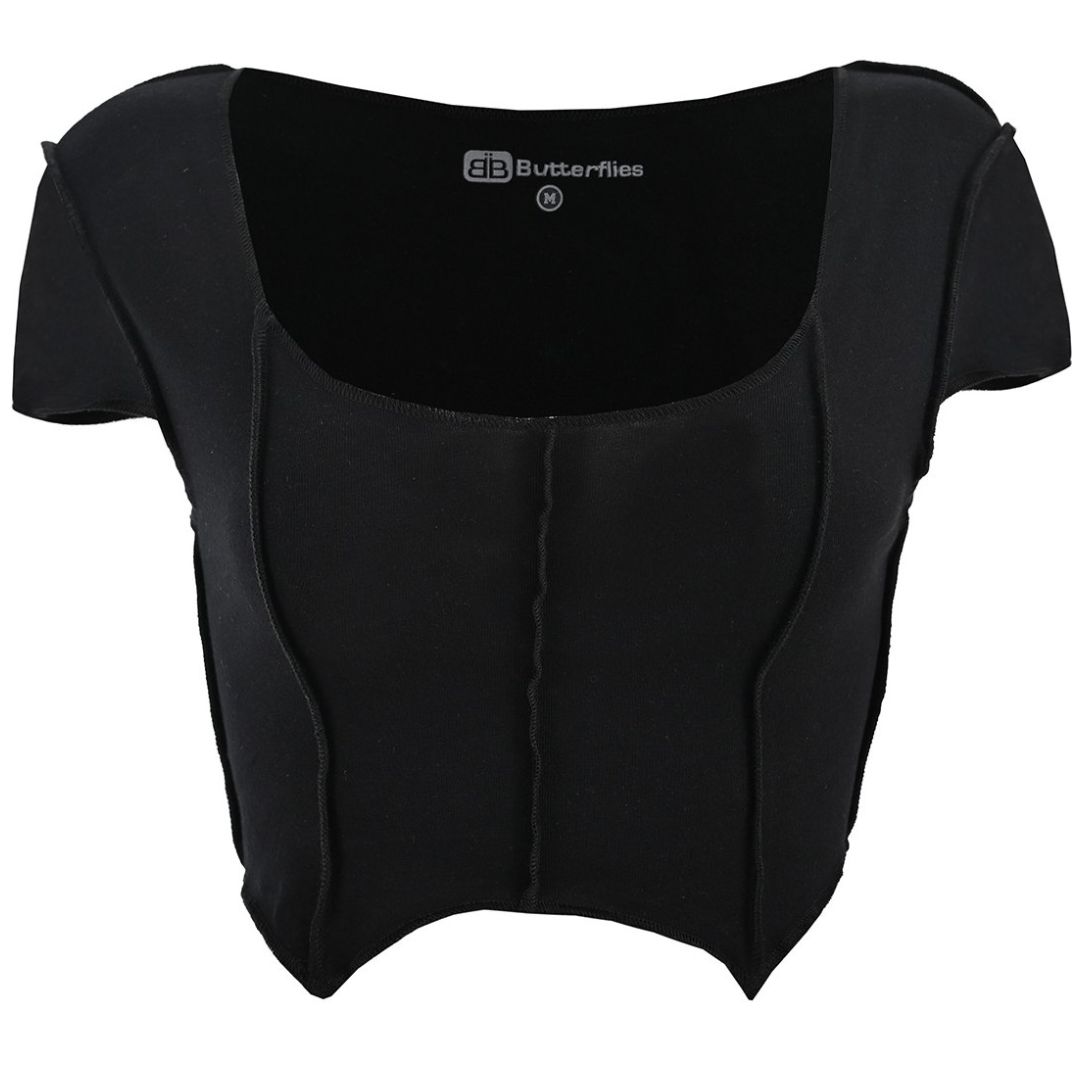 Crop Top Butterflies