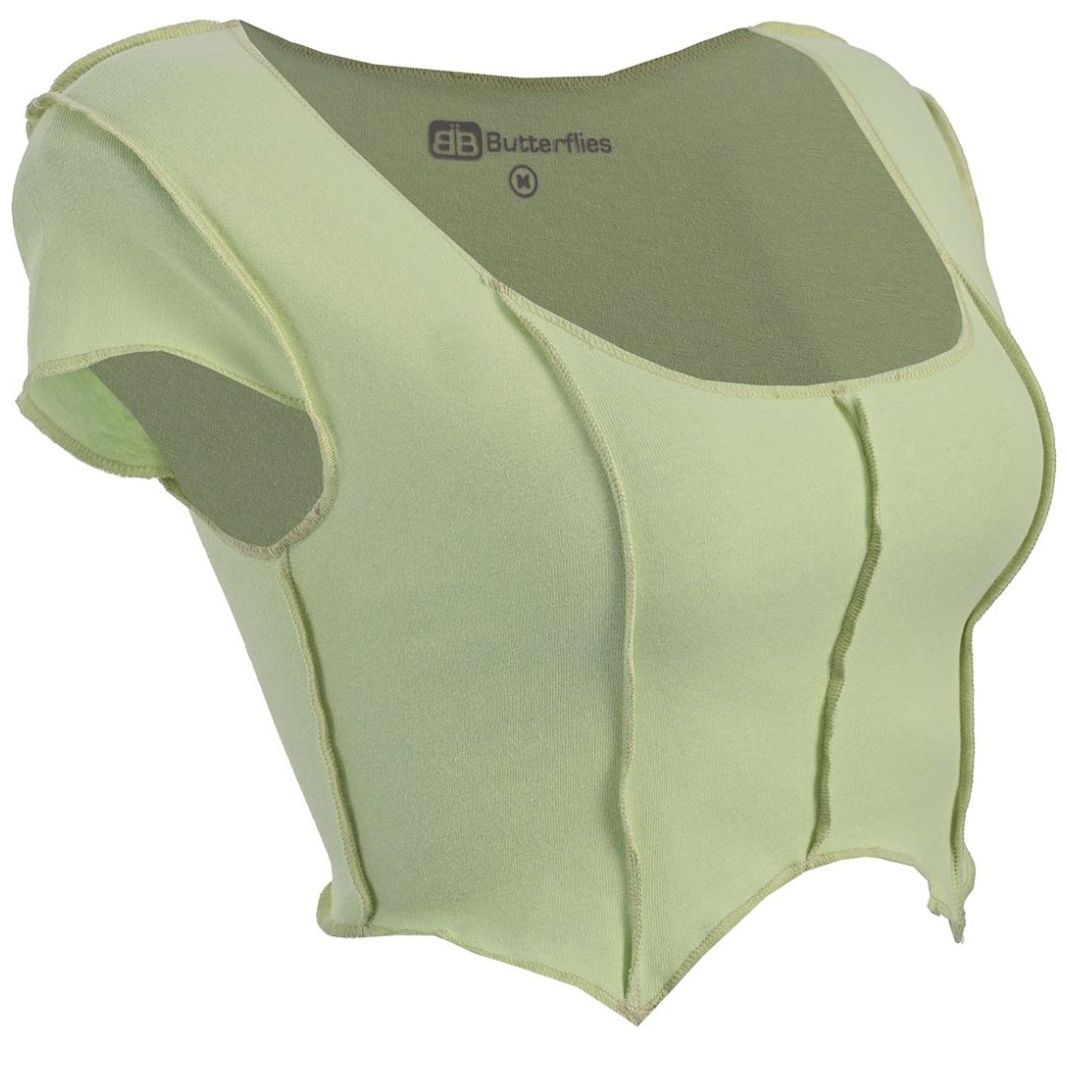 Crop Top Butterflies