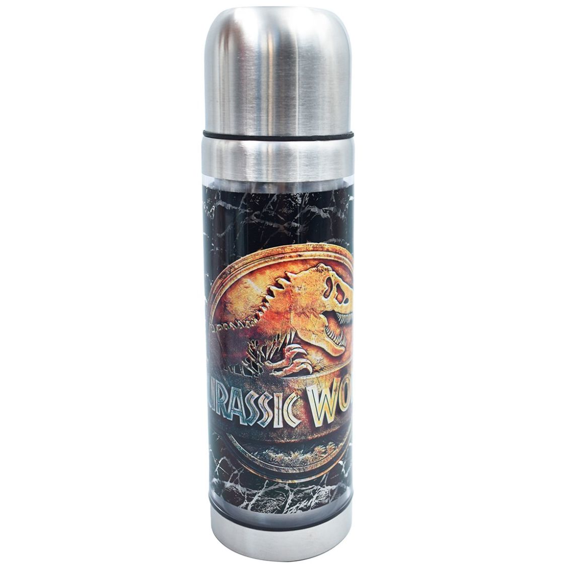 Termo 500 Ml Doble Pared Jurassic World Fun Kids
