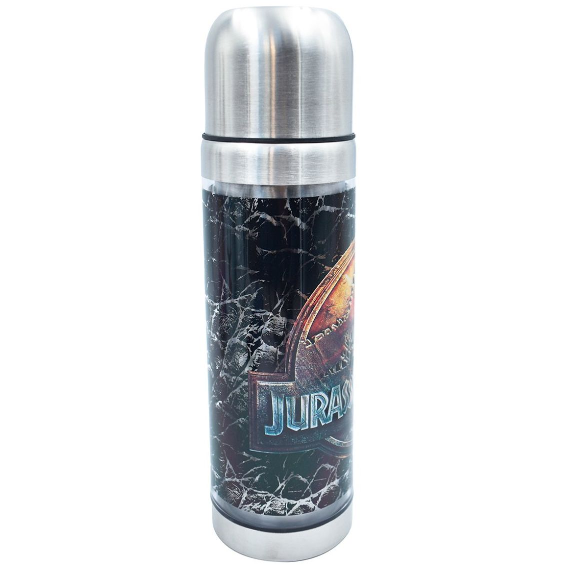 Termo 500 Ml Doble Pared Jurassic World Fun Kids