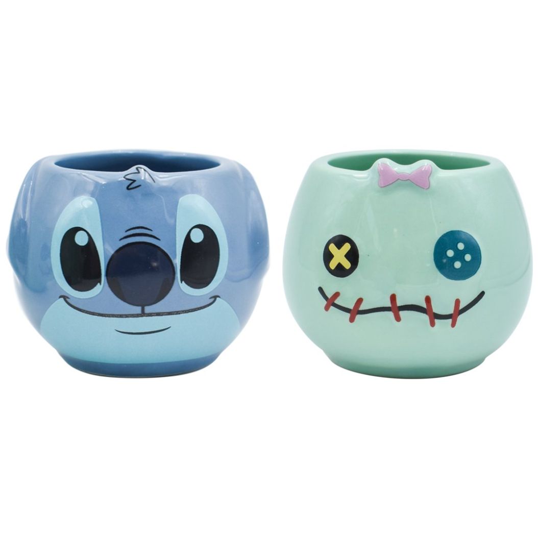 Fun Kids Mini tazas: Disney - Stitch y Trapos 103 ml Fun Kids Fun Kids