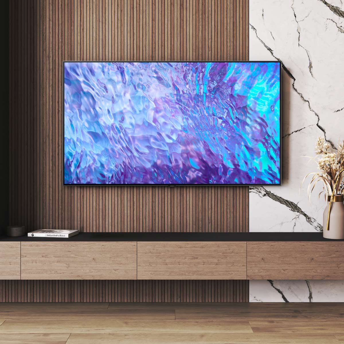 Pantalla 50" Samsung Qled 4K Qn50Q80Cafxzx