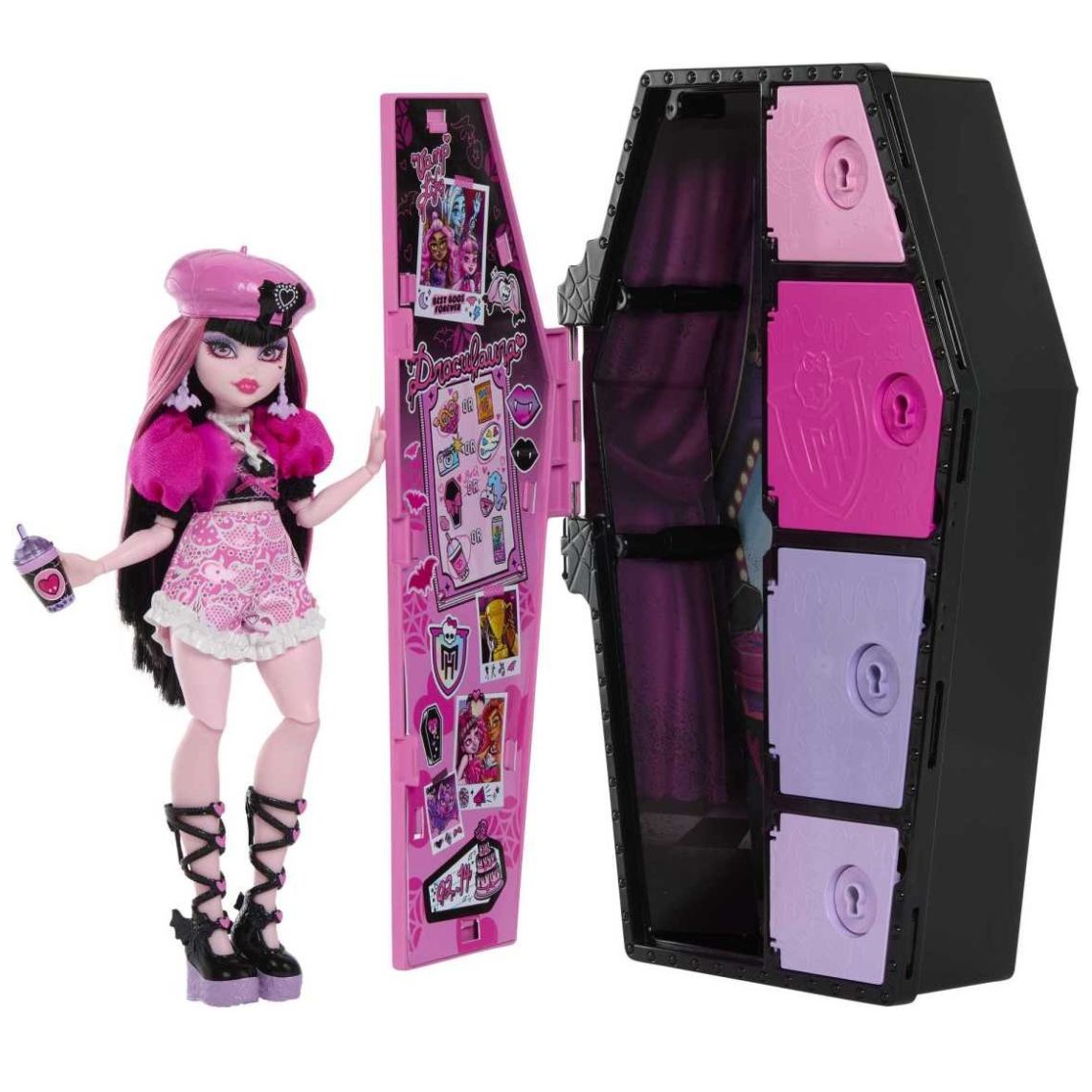 Monster High Muñeca Skulltimates Draculaura