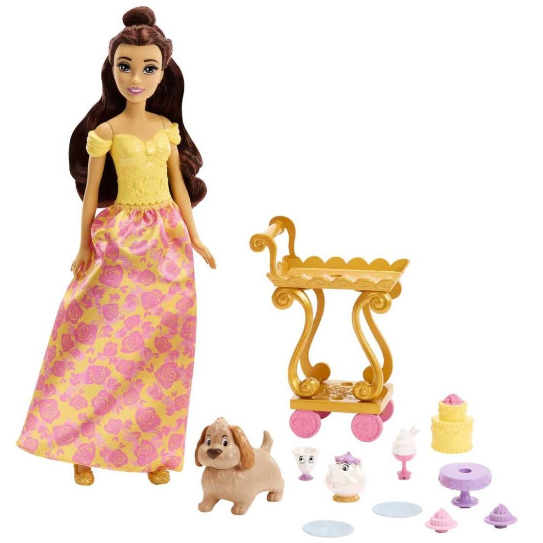 Muñeca Bella Set de Té Disney Princesa