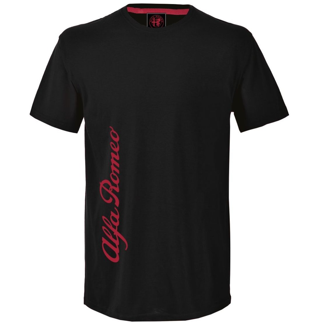 Mascherina Alfa Romeo Nera Con Logo Rosso – Berretto Unisex, Nuovo Con Etichette