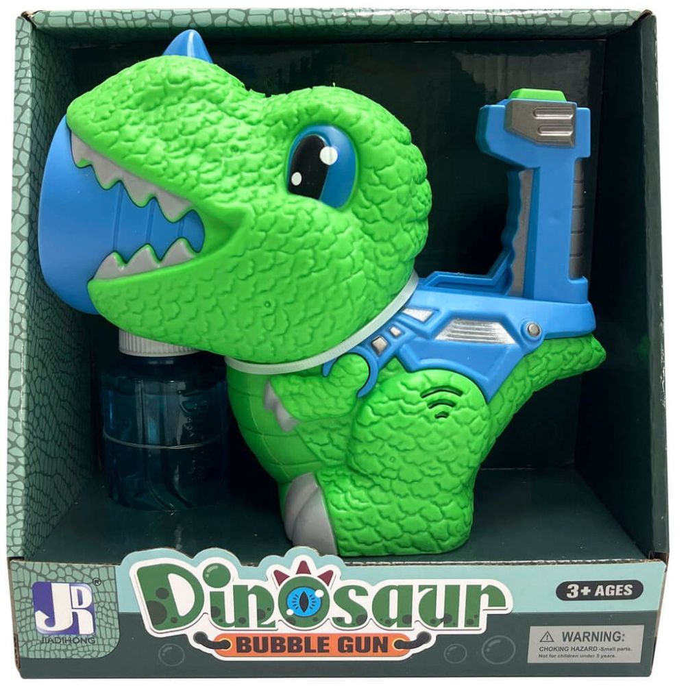Bubble Pistola de Burbujas en Forma de Dinosaurio