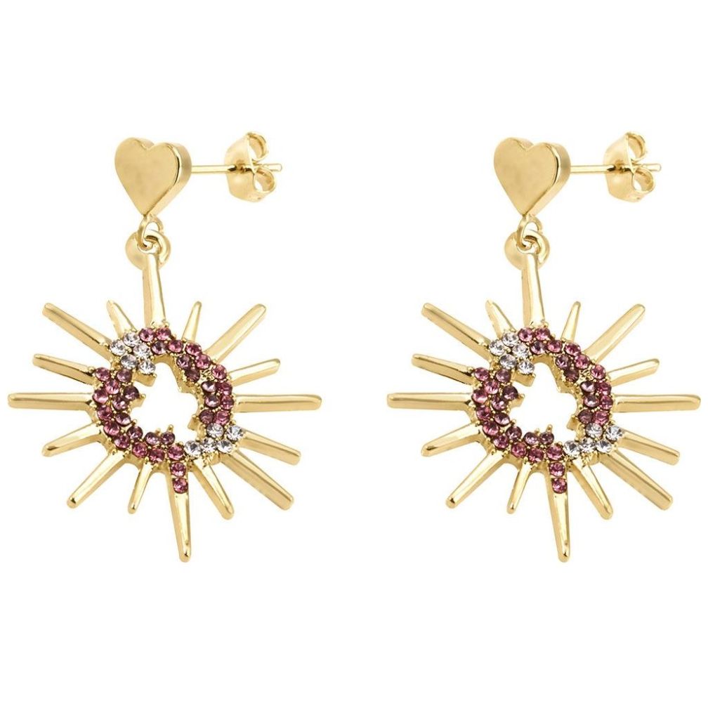 Aretes Chapa Oro Unlimited By Ob